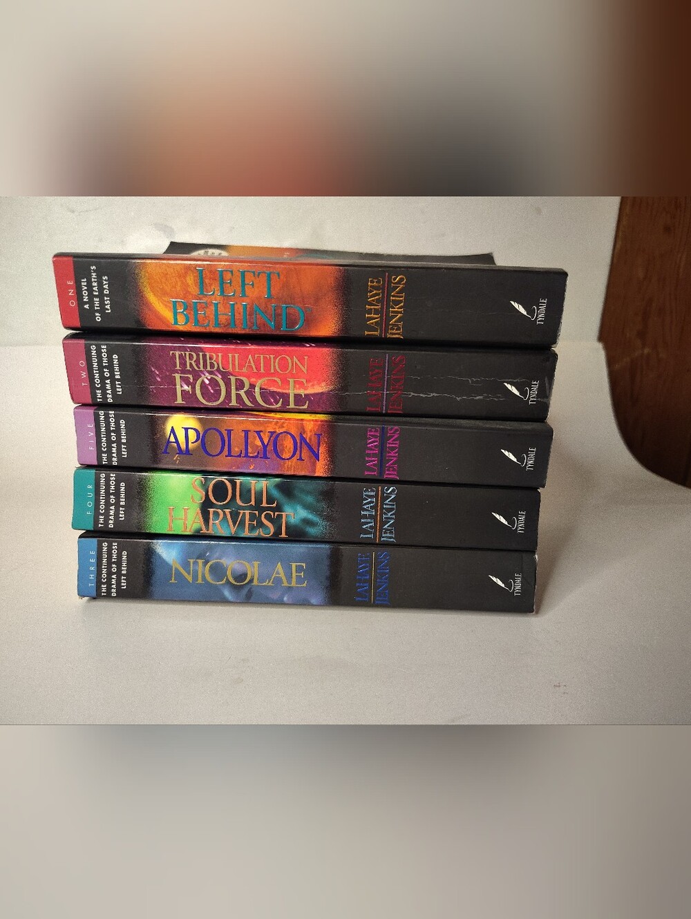 Left Behind Series Tim Lahaye Jerry B. Jenkins Softcover Books 1-5